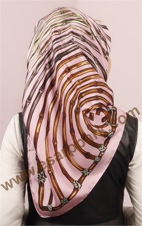 İndirimli İthal İpek Eşarp 1302-33