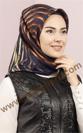 İndirimli İthal İpek Eşarp 1302-34