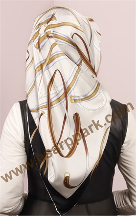 İndirimli İthal İpek Eşarp 1302-35