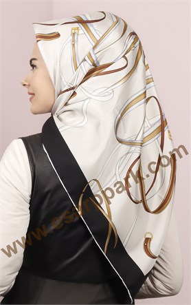 İndirimli İthal İpek Eşarp 1302-35