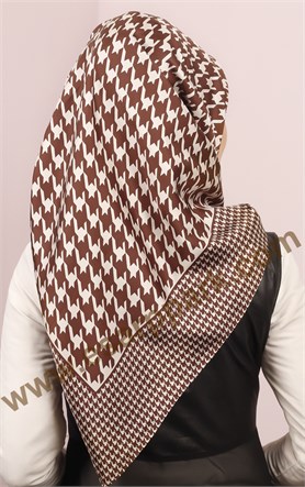 İndirimli İthal İpek Eşarp 1302-36