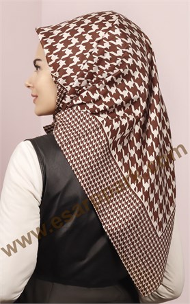 İndirimli İthal İpek Eşarp 1302-36