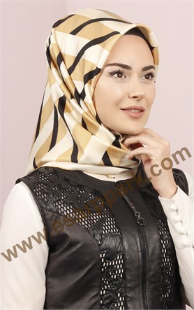İndirimli İthal İpek Eşarp 1302-37