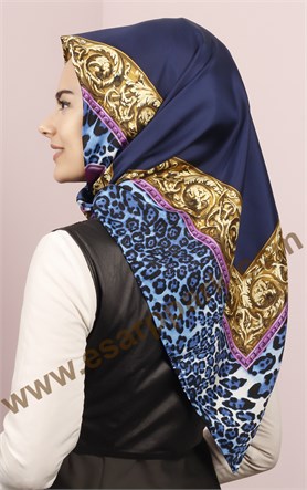 İndirimli İthal İpek Eşarp 1302-39