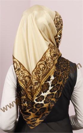 İndirimli İthal İpek Eşarp 1302-40