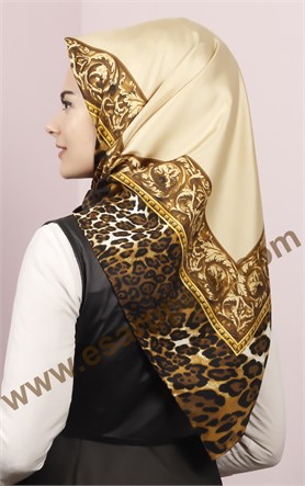 İndirimli İthal İpek Eşarp 1302-40