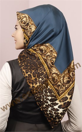 İndirimli İthal İpek Eşarp 1302-41