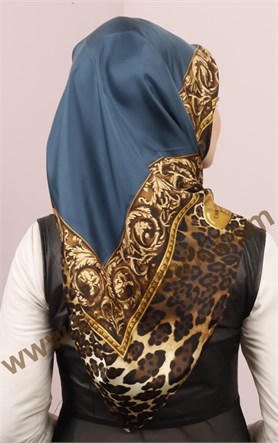 İndirimli İthal İpek Eşarp 1302-41