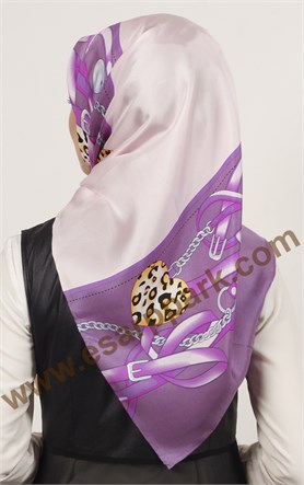 İndirimli İthal İpek Eşarp 13020-1