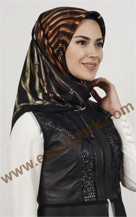 İndirimli İthal İpek Eşarp 13020-12