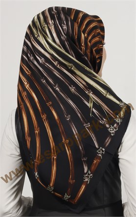 İndirimli İthal İpek Eşarp 13020-12