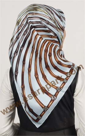 İndirimli İthal İpek Eşarp 13020-14