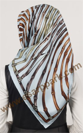 İndirimli İthal İpek Eşarp 13020-14