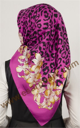 İndirimli İthal İpek Eşarp 13020-16