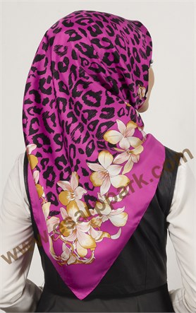 İndirimli İthal İpek Eşarp 13020-16