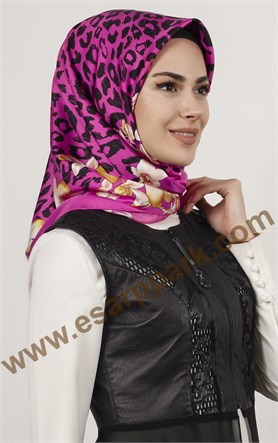İndirimli İthal İpek Eşarp 13020-16