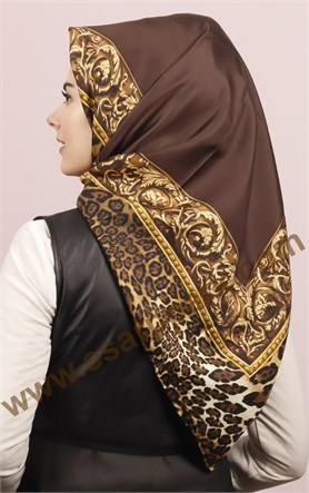 İndirimli İthal İpek Eşarp 13020-18