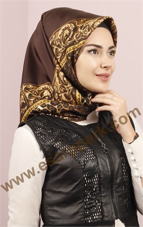 İndirimli İthal İpek Eşarp 13020-18