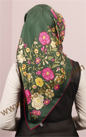 İndirimli İthal İpek Eşarp 13020-19