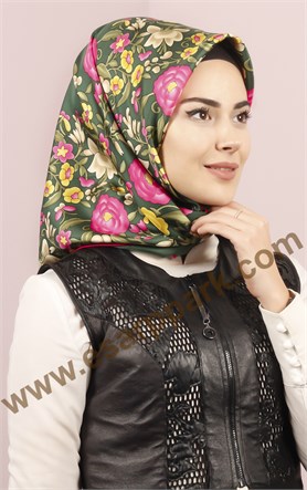 İndirimli İthal İpek Eşarp 13020-19