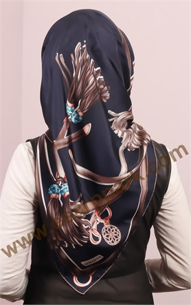 İndirimli İthal İpek Eşarp 13020-28