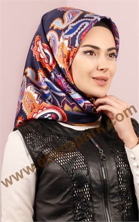 İndirimli İthal İpek Eşarp 13020-3
