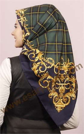 İndirimli İthal İpek Eşarp 13020-33