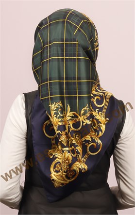 İndirimli İthal İpek Eşarp 13020-33