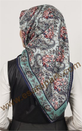 İndirimli İthal İpek Eşarp 13020-37