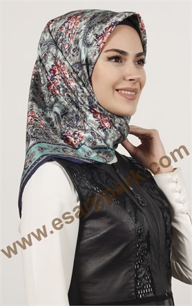 İndirimli İthal İpek Eşarp 13020-37
