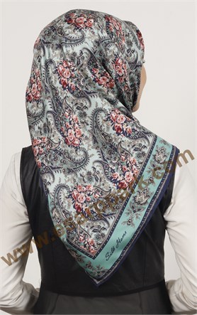 İndirimli İthal İpek Eşarp 13020-37