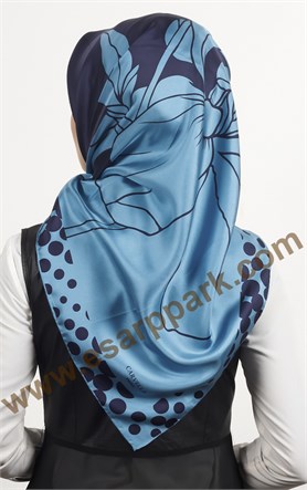 İndirimli İthal İpek Eşarp 13020-38
