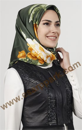 İndirimli İthal İpek Eşarp 13020-4