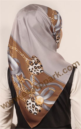 İndirimli İthal İpek Eşarp 13020-40