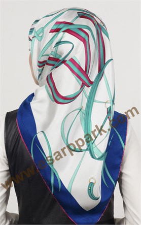 İndirimli İthal İpek Eşarp 13020-6