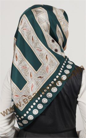 İndirimli İthal İpek Eşarp 13020-8