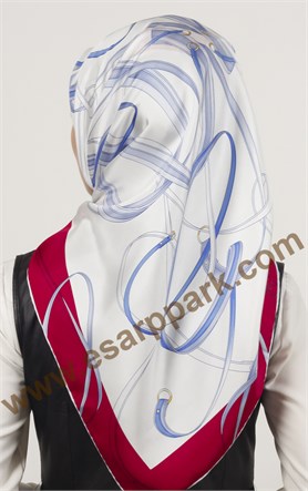 İndirimli İthal İpek Eşarp 13020-9