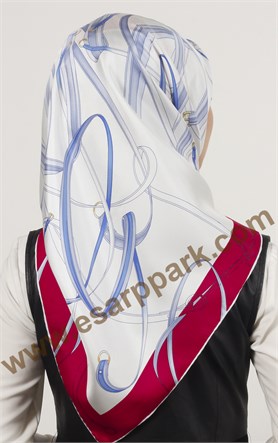 İndirimli İthal İpek Eşarp 13020-9