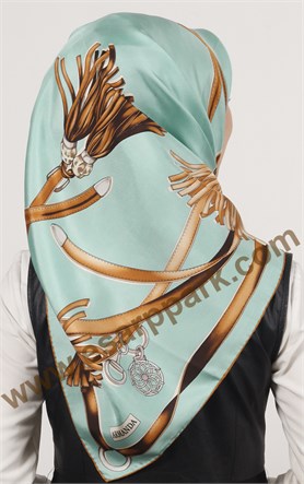 İndirimli İthal İpek Eşarp 1303-1