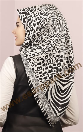 İndirimli İthal İpek Eşarp 1303-3