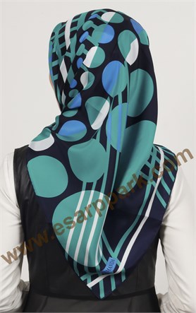 İndirimli İthal İpek Eşarp 1304-3