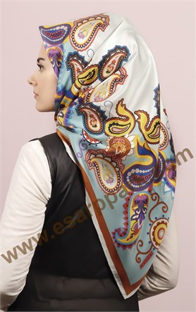 İndirimli İthal İpek Eşarp 1305-6