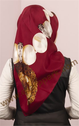 İndirimli İthal İpek Eşarp 1306-3