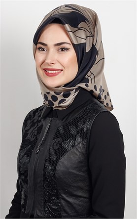 İndirimli İthal İpek Eşarp 1306-8
