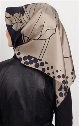 İndirimli İthal İpek Eşarp 1306-8