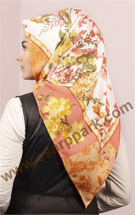 İndirimli İthal İpek Eşarp 1306-9