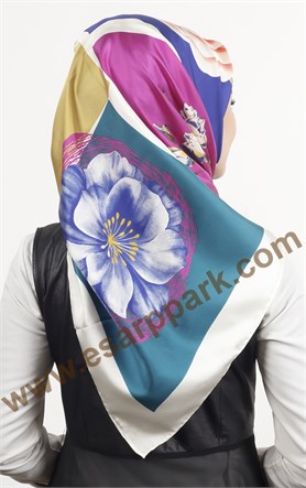 İndirimli İthal İpek Eşarp 1307-1