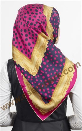 İndirimli İthal İpek Eşarp 1504-1