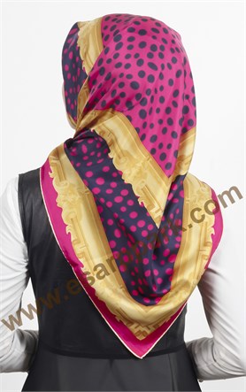 İndirimli İthal İpek Eşarp 1504-1