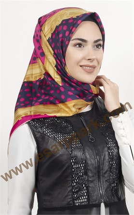 İndirimli İthal İpek Eşarp 1504-1